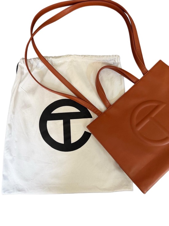 Telfar Medium Shopping Bag Tan w/ dustbag - Picture 3 of 11